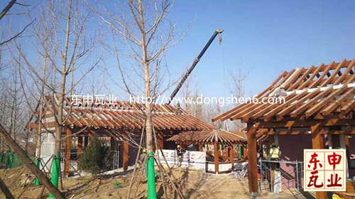 仿古鋁瓦屋面 仿古鋁瓦屋面