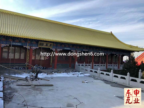 仿古金屬瓦屋面 仿古金屬瓦屋面